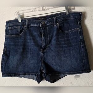 Banana Republic Dark Wash Denim Shorts - 2.5" Inseam (Sz. 34)